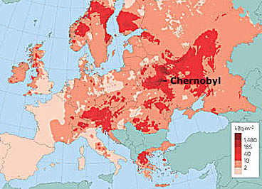 Background Radiation Map1