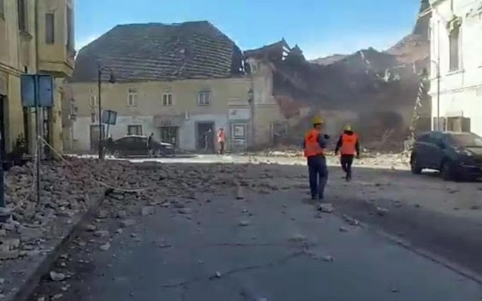 Forte terremoto in Croazia, almeno un morto e diversi feriti