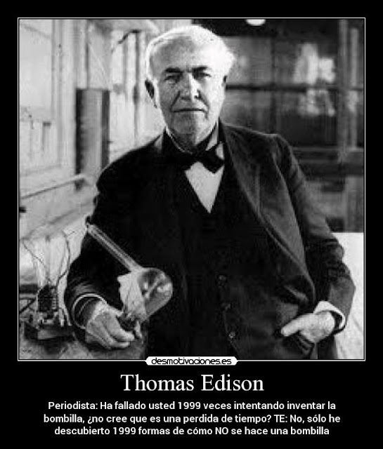 "Frase Thomas Edison"