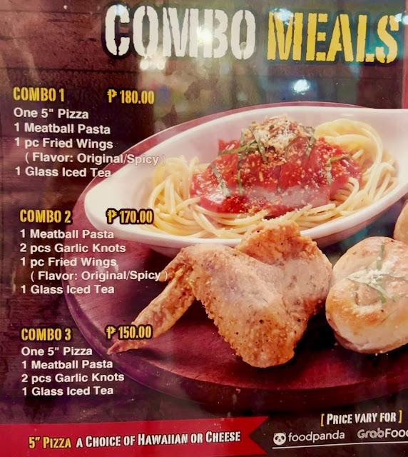 Reel Pizza Combo Meal starts at Php150