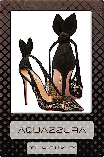 ♦Aquazzura Black Shoes #aquazzura #pumps #sandals #black #brilliantluxury