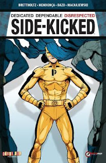 Side-kicked graphic novel cover