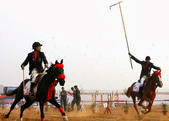 Horse Show in Delhi Cantt