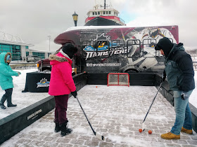 What We Did in CLE: North Coast Harbor Ice Fest