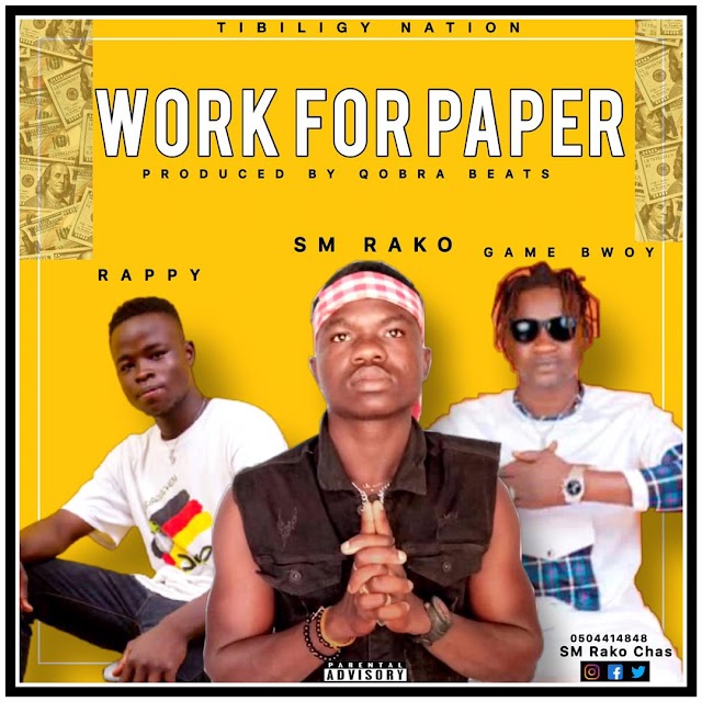 Download Sm Rako x Rappy and Gamebwoy waaluu Work for the paper.mp3