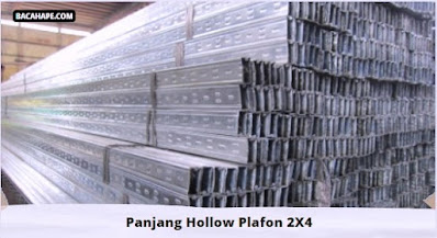 Panjang Hollow Plafon 2X4