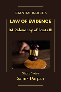 04 Relevancy of Facts III