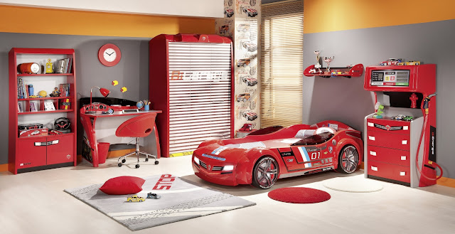 Red Boys Bedroom Ideas