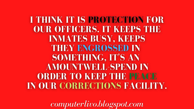 Correctional Officer Quotes