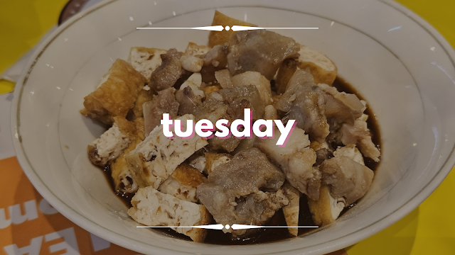 Tuesday - Tokwa't Baboy