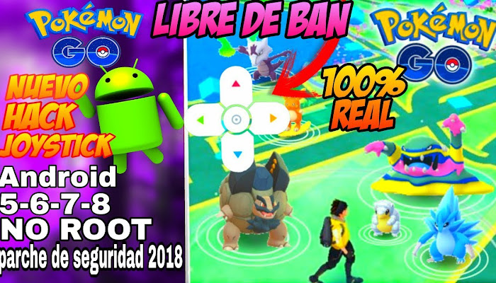 NUEVOS JOYSTICK HACK POKEMON GO Y SOLUCION ERROR GOOGLE PLAY SERVICE