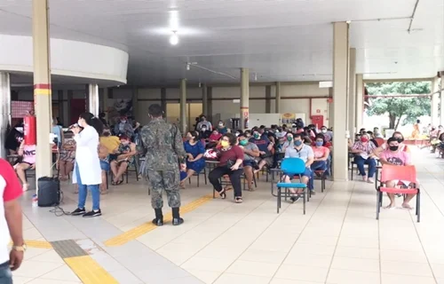 Forças de segurança e salvamento são vacinadas em Porto Velho neste sábado