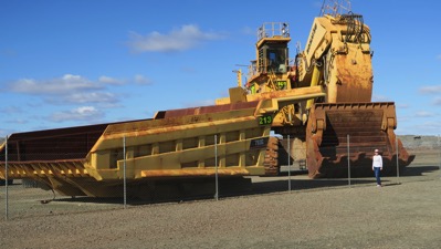 Pat and a Digger