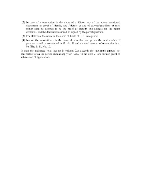 lic form, 60C, No pan number
