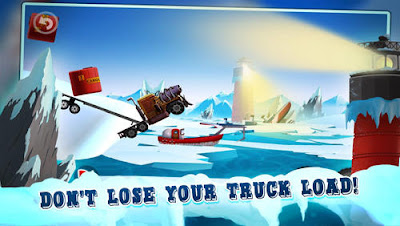 Ice road truck driving race Mod Apk Terbaru