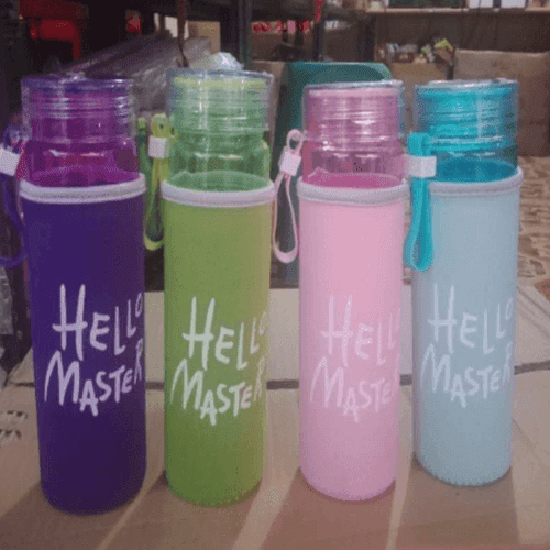  Botol  Minum  Hello Master 500ml Ubemall