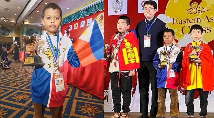 ince Rafael Operiano bags gold in the 6th Eastern Asia Youth Chess Championship held in Bangkok, Thailand