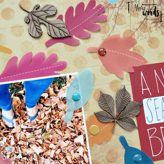 How to Attach Vellum to a Scrapbook Layout and Hide the Adhesive