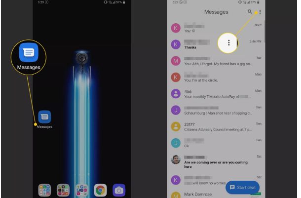 Cara Mudah Mengatur dan Menggunakan Pesan Android di PC 2