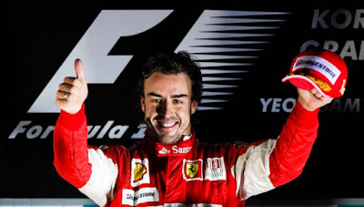 gp de corea 2010, alonso ganador