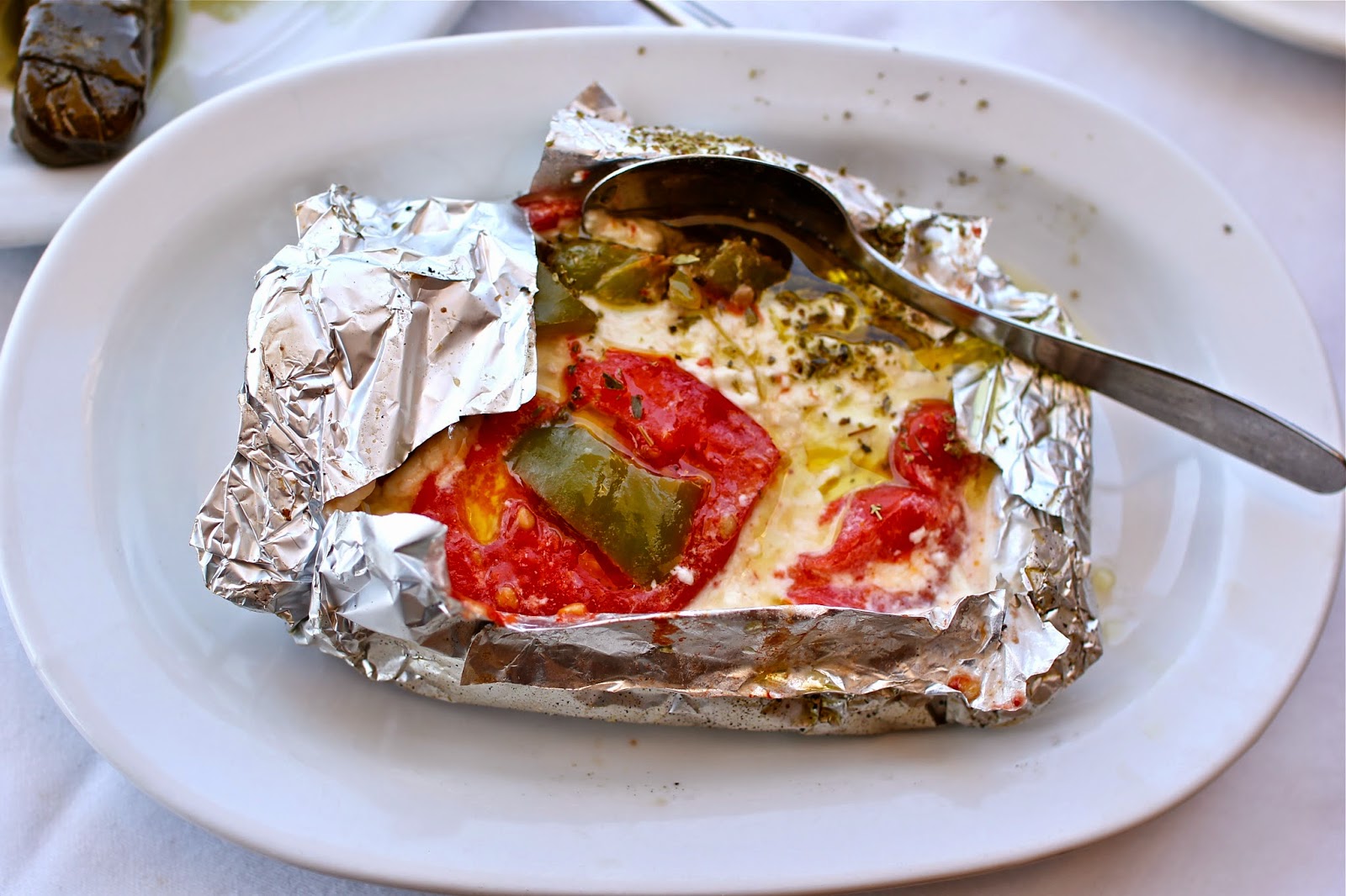 Baked feta | My 5 favorite gluten-free dishes in Greece