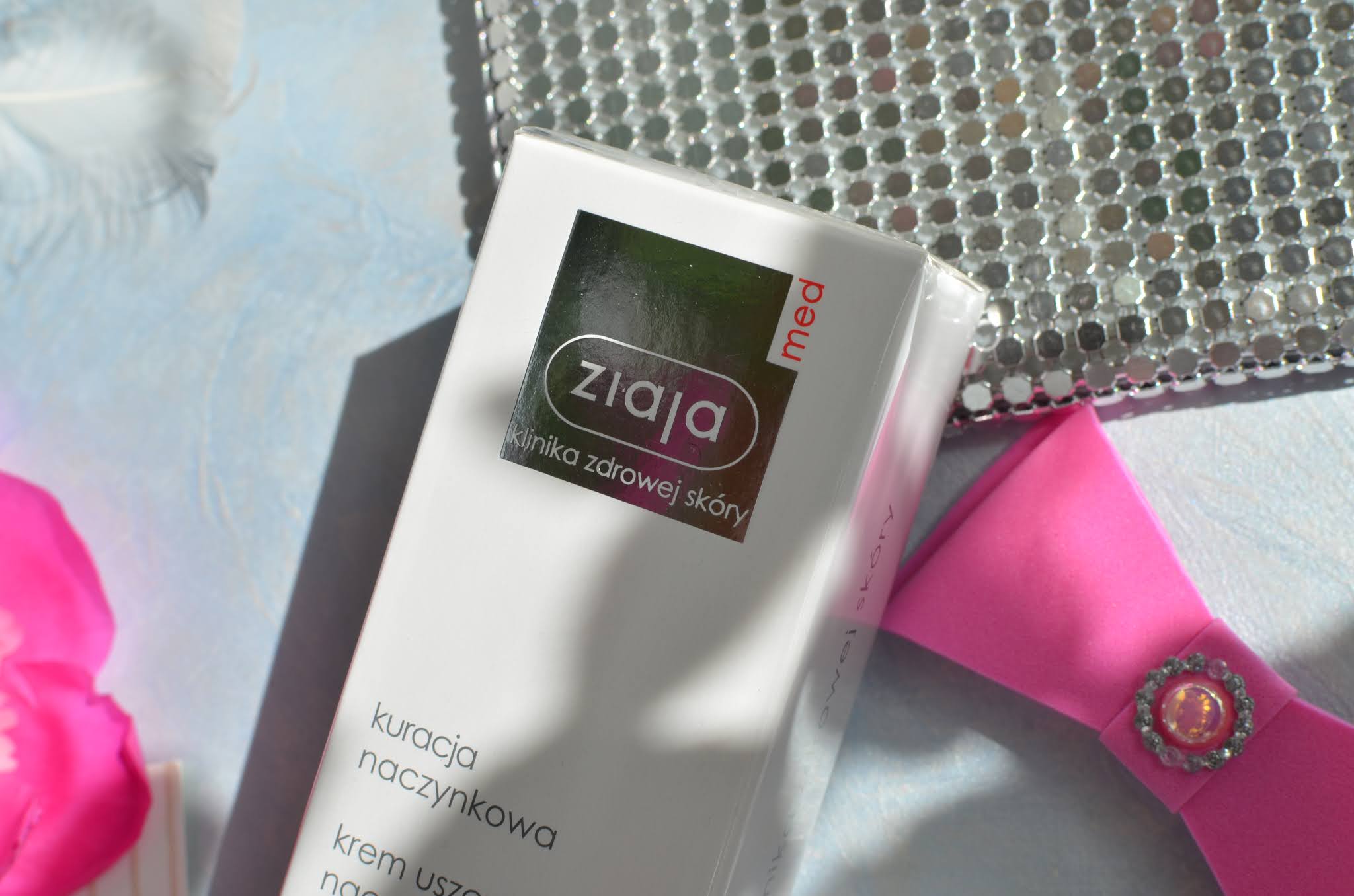 Ziaja Med Night Cream Capillary Treatment Sealing зміцнюючий нічний крем проти тріскання шкіри та появи судинних сіточок