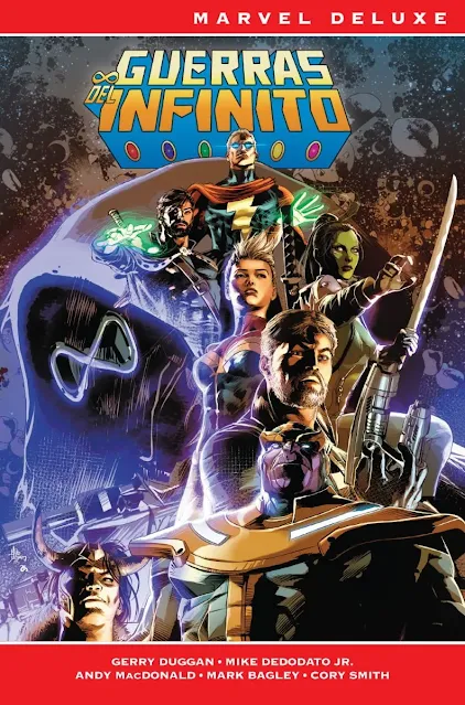 Reseña de Marvel Deluxe. Guerras del Infinito de Gerry Duggan - Panini Comics.