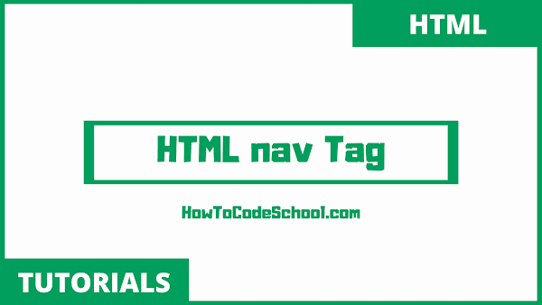 HTML nav Tag