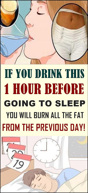 If You Drink This 1 Hour Before Bed YOU WILL Burn Fat While You Sleep