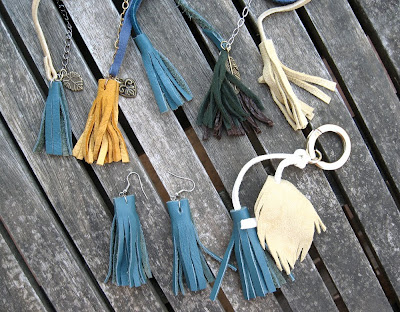 leather tassels