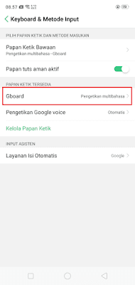  Cara menghilangkan koreksi dan prediksi teks otomatis di keyboard oppo a Cara Menghilangkan Koreksi dan Prediksi Teks Otomatis di Keyboard OPPO A7 Terbaru 2019