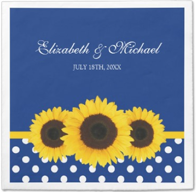  http://www.zazzle.com/sunflowers_blue_white_polka_dot_wedding_taylorcorpnapkin-256658739715909174?rf=238845468403532898