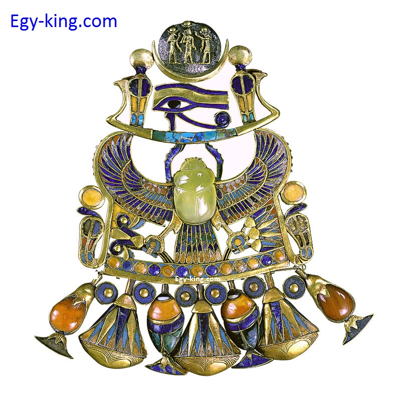 Tutankhamun Winged Scarab Pendant