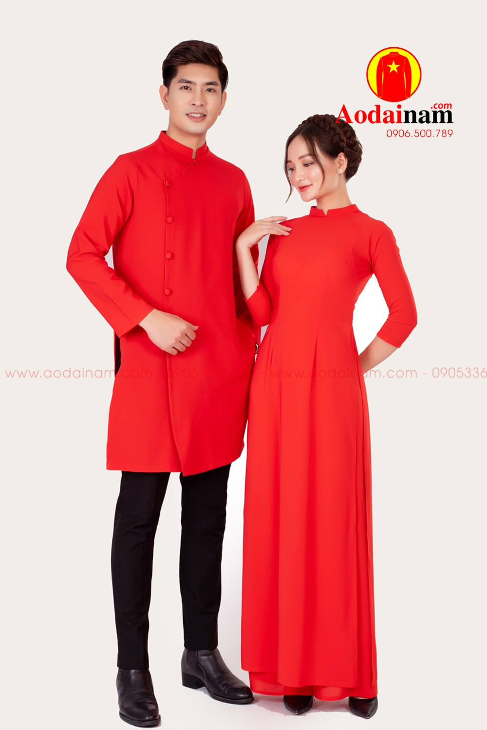 May áo dài nam tại Bắc Giang