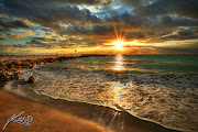 . we forget what it feels like to reeeally LIVE. (majestic sunrise jupiter inlet florida beach)