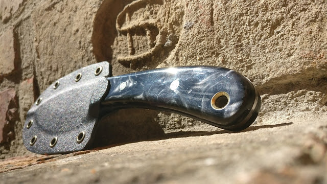 How I made a drop point knife from start to finish