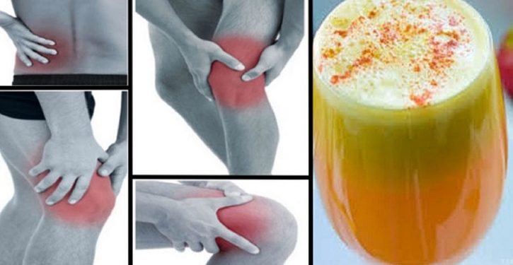 Say Goodbye To The Pain In Your Joints, Your Legs And Your Spine With This Lemon Pineapple Juice