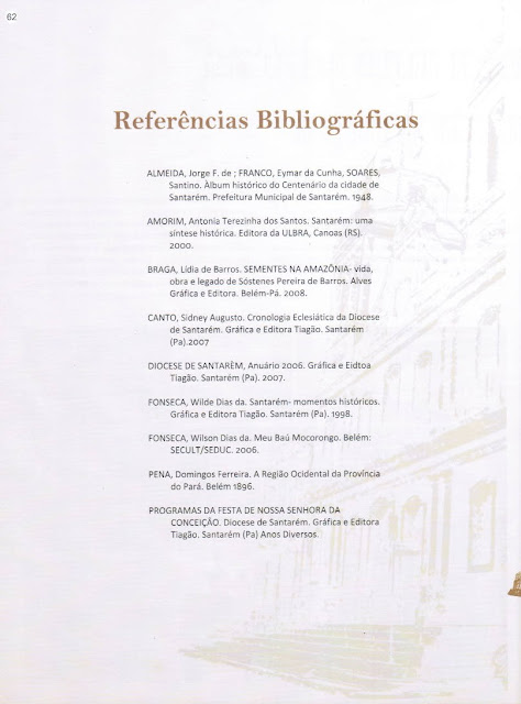 PATRIMÔNIO HISTÓRICO E ARQUITETÔNICO DE SANTARÉM – PARÁ – BRASIL - 2010 - II Etapa