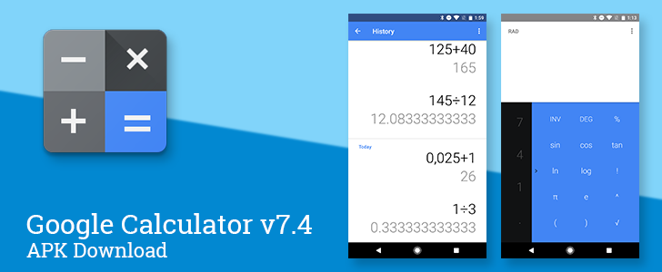 Google Calculator V7 4 Switches To Blue Accent Color Improves