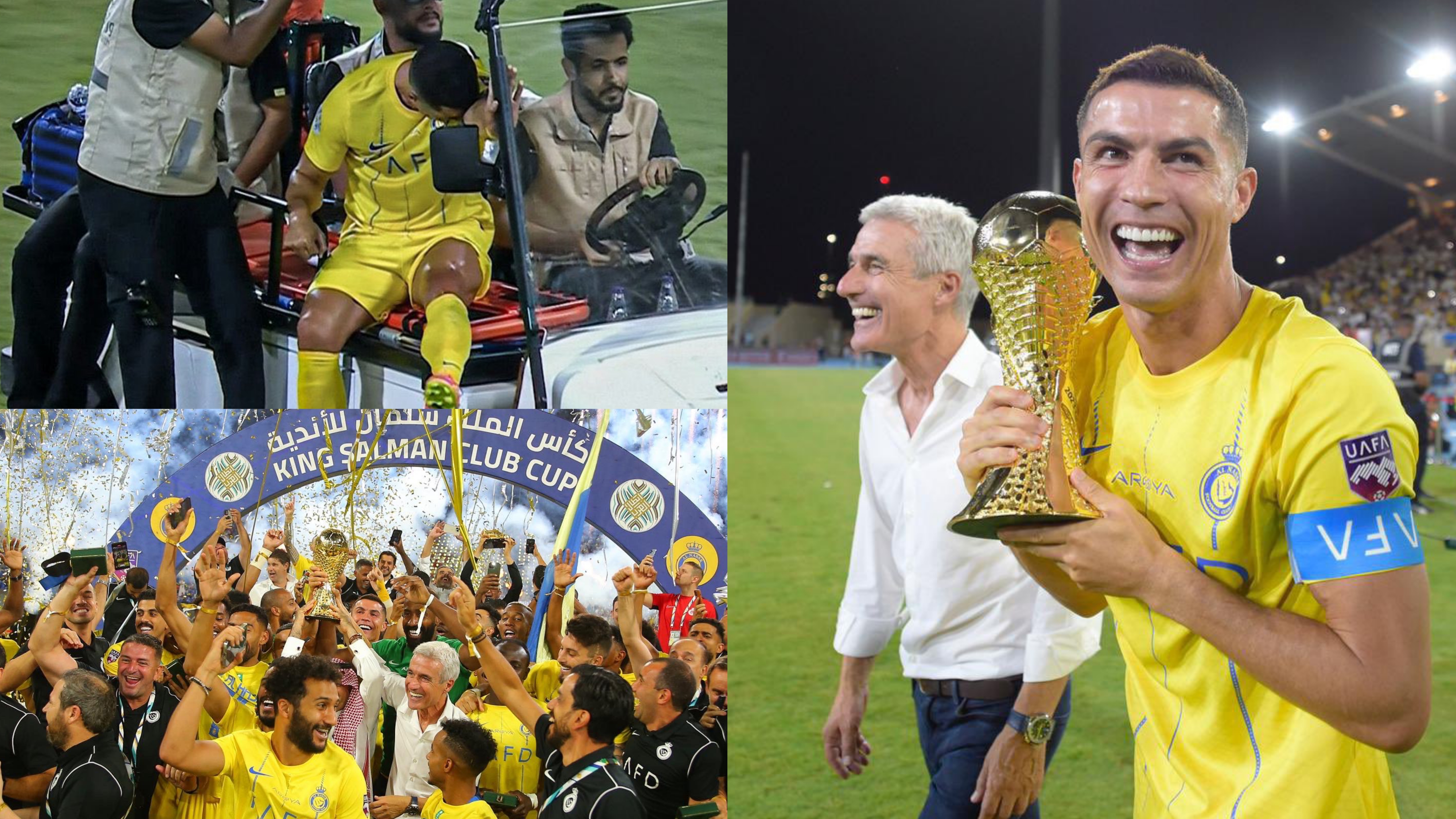 Cristiano Ronaldo wins first title at Al-Nassr with brace in Arab Club Champions  Cup final