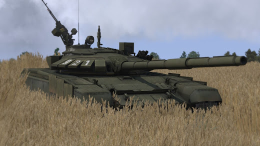 Arma3へ高品質なロシア連邦軍とアメリカ軍を追加するRHS: Escalation MODのT-72B3