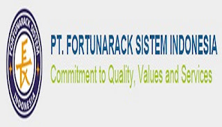 pabrik dan logo PT. Fortunarack Sistem Indonesia