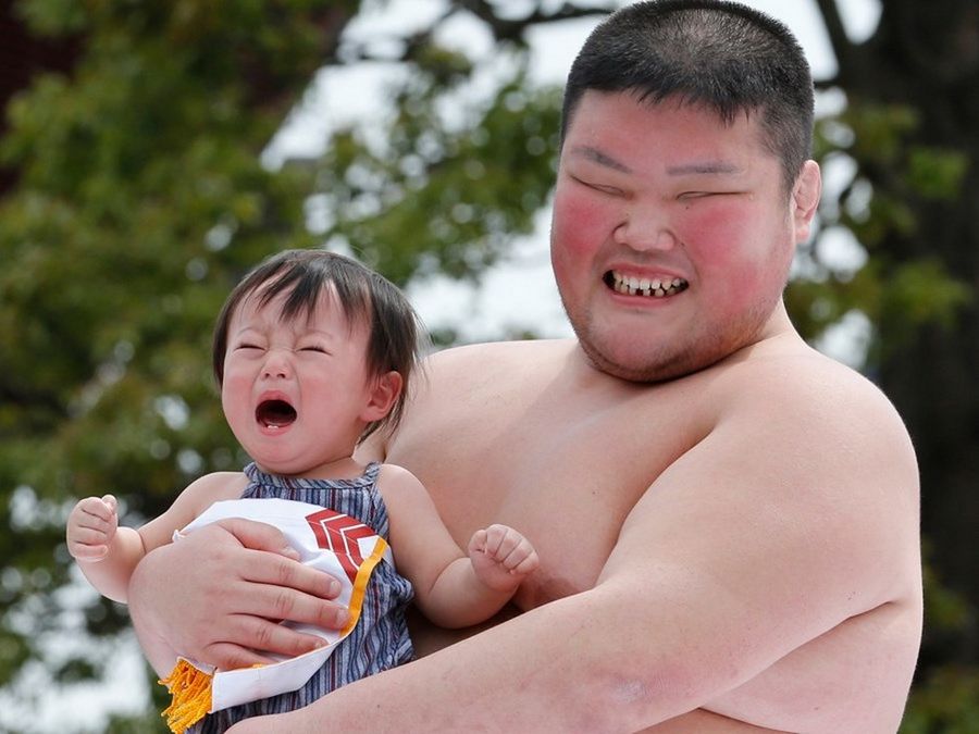 Cosas De Kiko Mientras Tanto En Japon Naki Sumo El Festival De Los Bebes Llorones