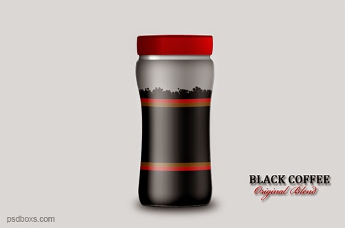 Make a Bottle Coffee In Photoshop