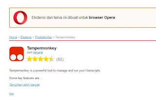 Tampermonkey on Opera