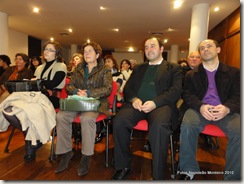 Escritor Alberto Santos apresenta seu livro Profecia de Istambul em Penafiel  2010 imagens Napoleão Monteiro