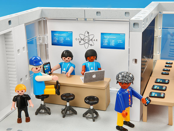 E8bb playmobil apple store genius bar