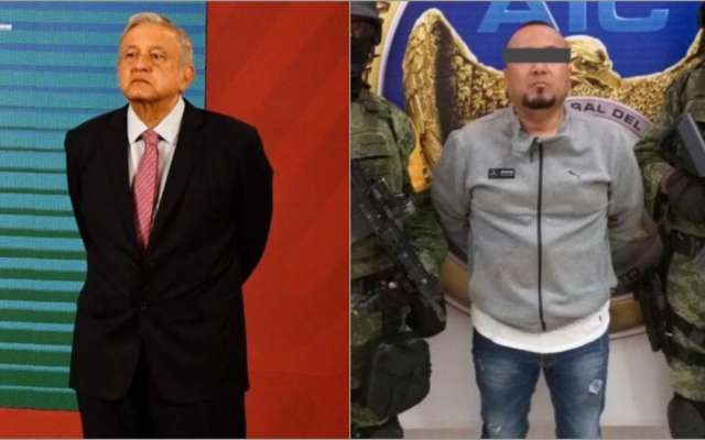 El Marro amenazo al Presidente Lopez Obrador , hoy es el primer capo capturado en su Gobierno