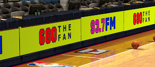 NBA 2K13 Sideline Sponsors Mods