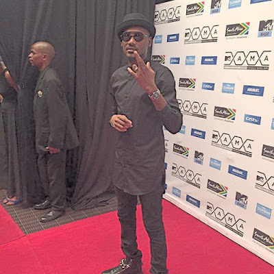 MTV Mama Awards 2015 Red Carpet with the stars 2Face Idibia